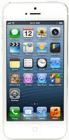 Смартфон Apple iPhone 5 32Gb White & Silver - Железногорск
