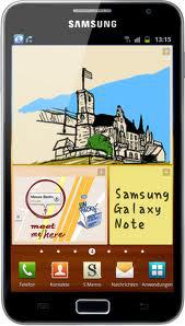 Смартфон Samsung Galaxy Note GT-N7000 Blue - Железногорск